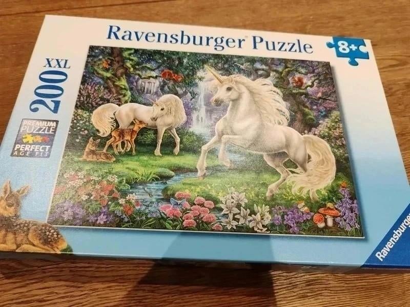Puzzel unicorn ravensburger, Kinderen en Baby's, Speelgoed | Kinderpuzzels, Ophalen of Verzenden, Meer dan 50 stukjes, Zo goed als nieuw