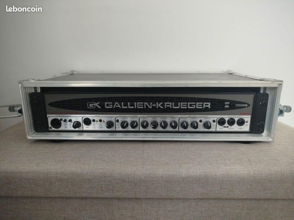 Gallien Krueger 700RB basversterker, Muziek en Instrumenten, Ophalen of Verzenden, Gebruikt, Basgitaar, 100 watt of meer