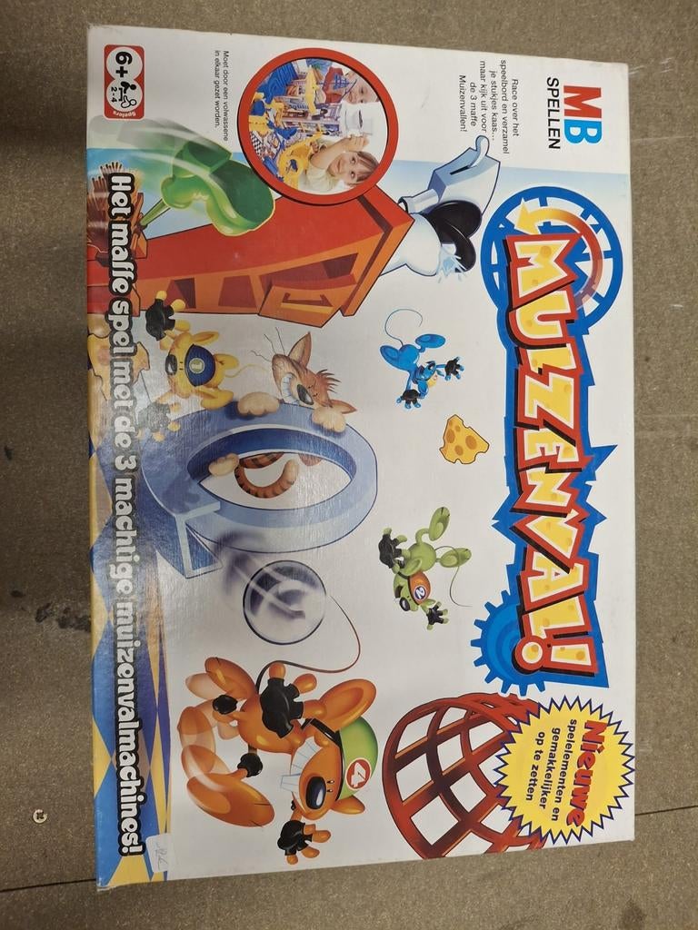 Gezelschapspellen muizenval, Ophalen