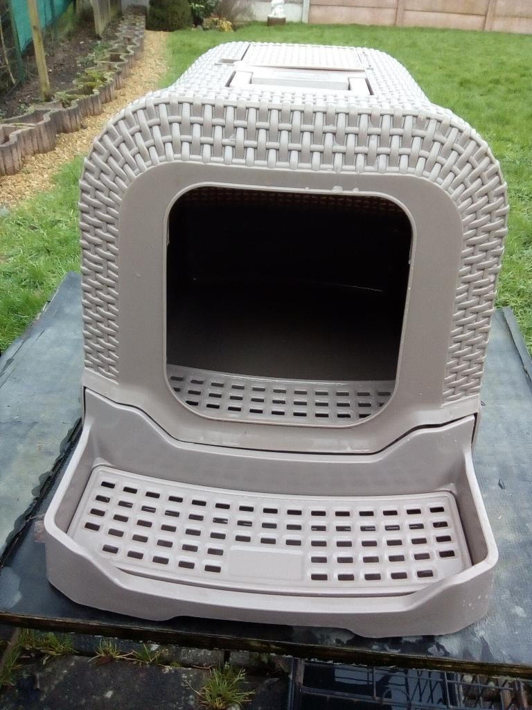 Bac à litière pour chat PVC, Animaux & Accessoires, Enlèvement, Neuf