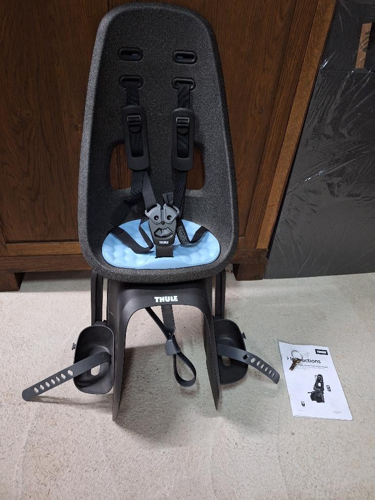 Siège de vélo pour enfant Thule Yepp Nexxt maxi, Vélos & Vélomoteurs, Repose-pieds, Comme neuf, Enlèvement, Thule Yepp