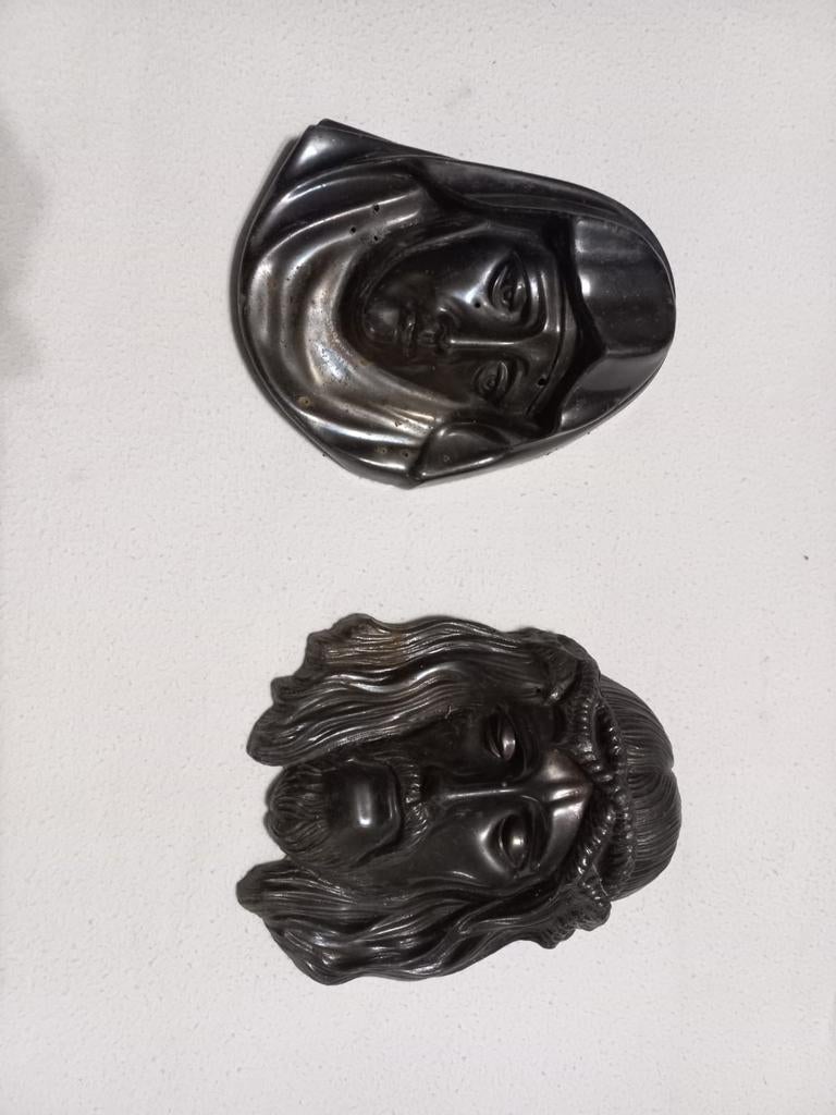 Jesus et Mary Heads, Antiquités & Art, Enlèvement ou Envoi