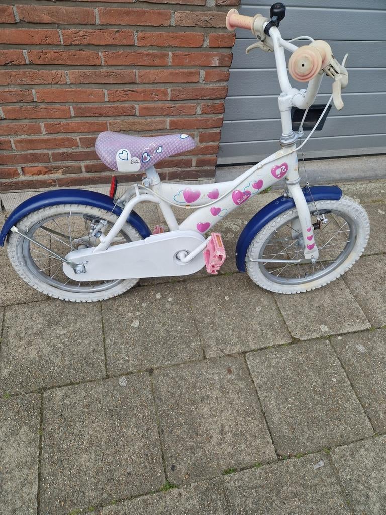 Kinderfiets 16 inch, Ophalen