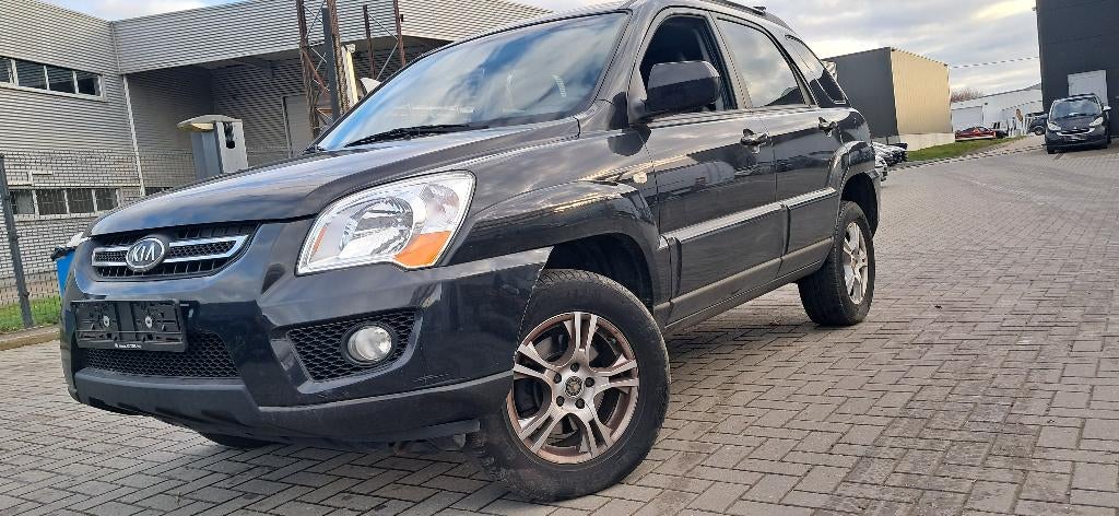 KIA SPOTTAGE/2000cc DIESEL/GEKEURD/GARANTIE, Autos, Kia, Achat, Entreprise, Boîte manuelle, Noir