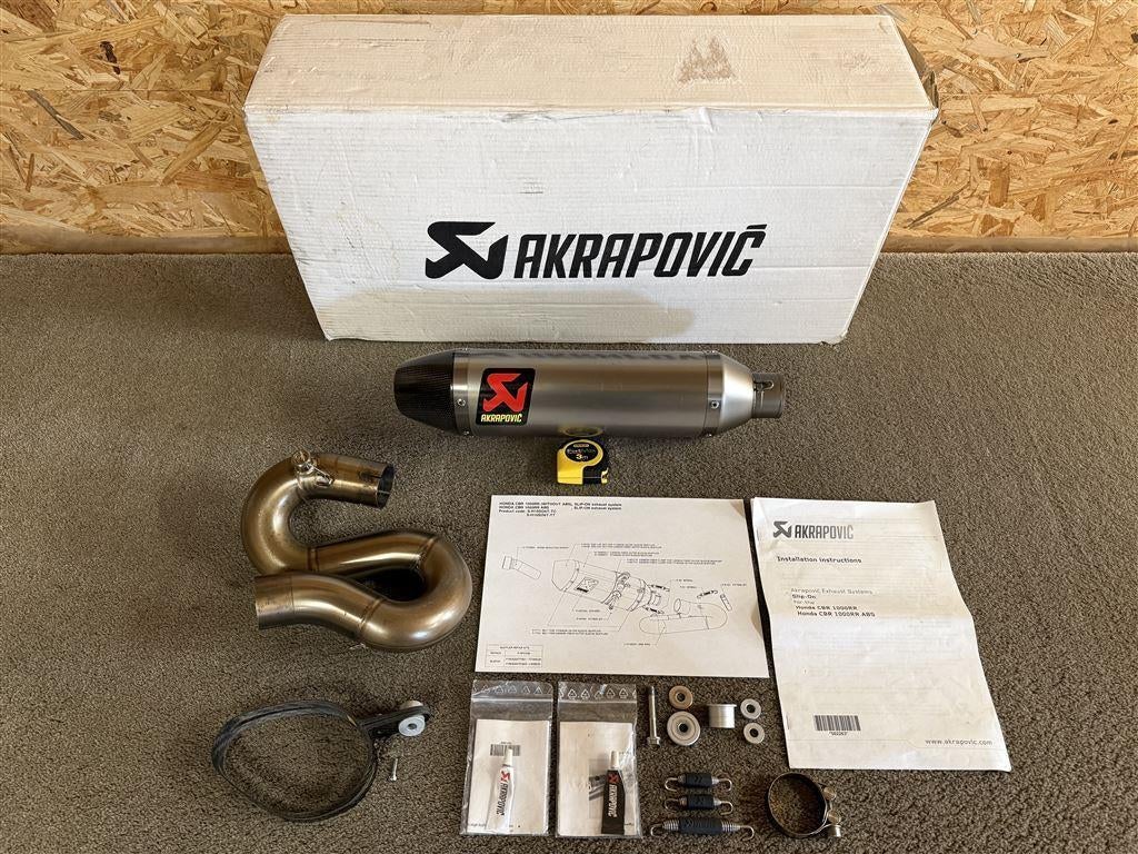 Akrapovic uitlaat demper Honda CBR1000RR 2008-2013 SC59, Motoren, Verzenden, Gebruikt