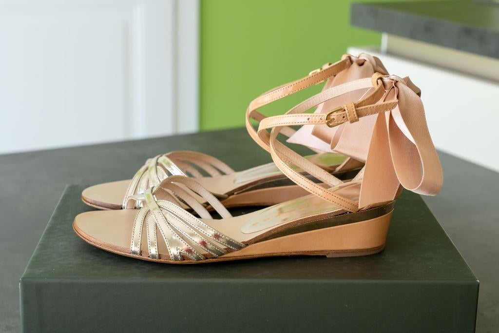 Schoenen, merk Luis Onofre, NIEUW, maat 36, Kleding | Dames, Schoenen, Verzenden, Beige, Nieuw, Sandalen of Muiltjes