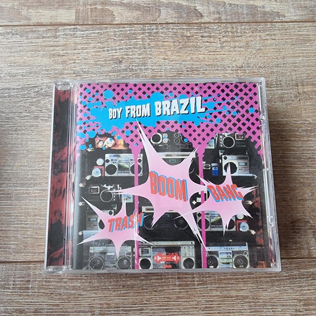 Maxi cd single : Boy From Brazil – Trash Boom Bang, Cd's en Dvd's, Cd Singles, Gebruikt, Overige genres, Maxi-single, Ophalen of Verzenden