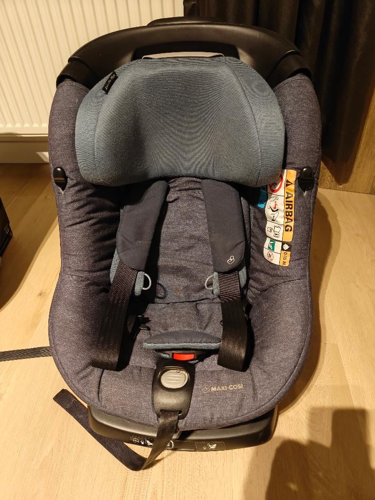 Maxi Cosi axissfix plus 0 tot 3,5 jaar, Kinderen en Baby's, Ophalen, Verstelbare rugleuning, 0 t/m 18 kg, Zo goed als nieuw