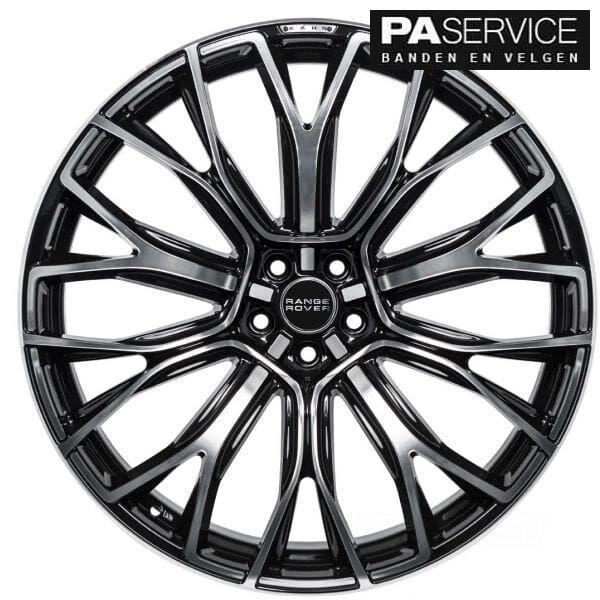 Nwe 23 inch Gloss Black Kahn velgen voor Land Rover Defender, Auto-onderdelen, Banden en Velgen, -, -, Banden en Velgen, Nieuw
