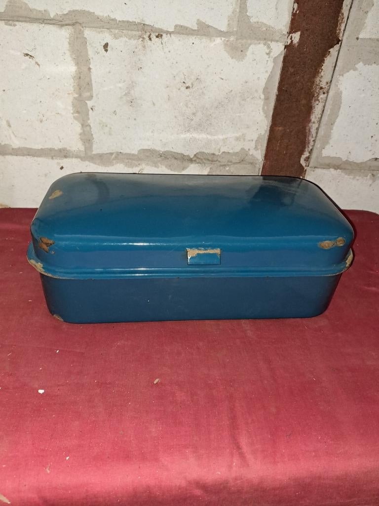 Broodtrommel emaille broodtrommel decoratie, Ophalen