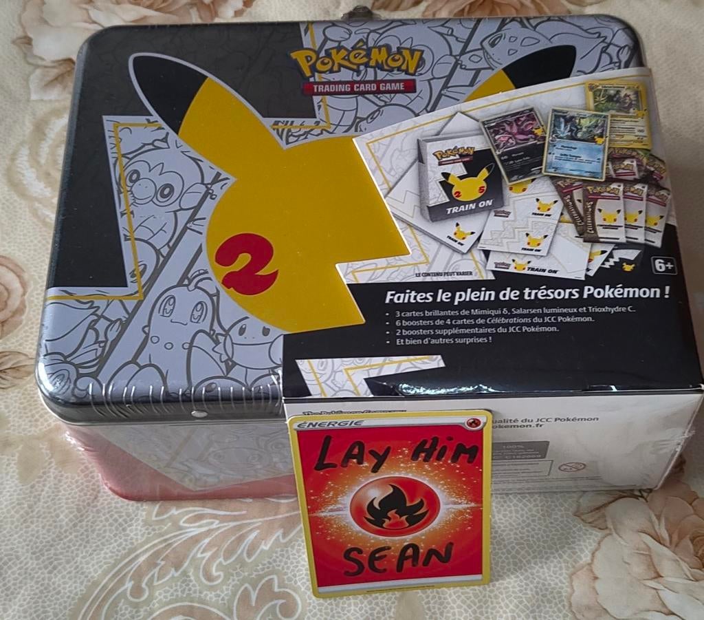 Valisette 25 ans pokemon FR, Enlèvement