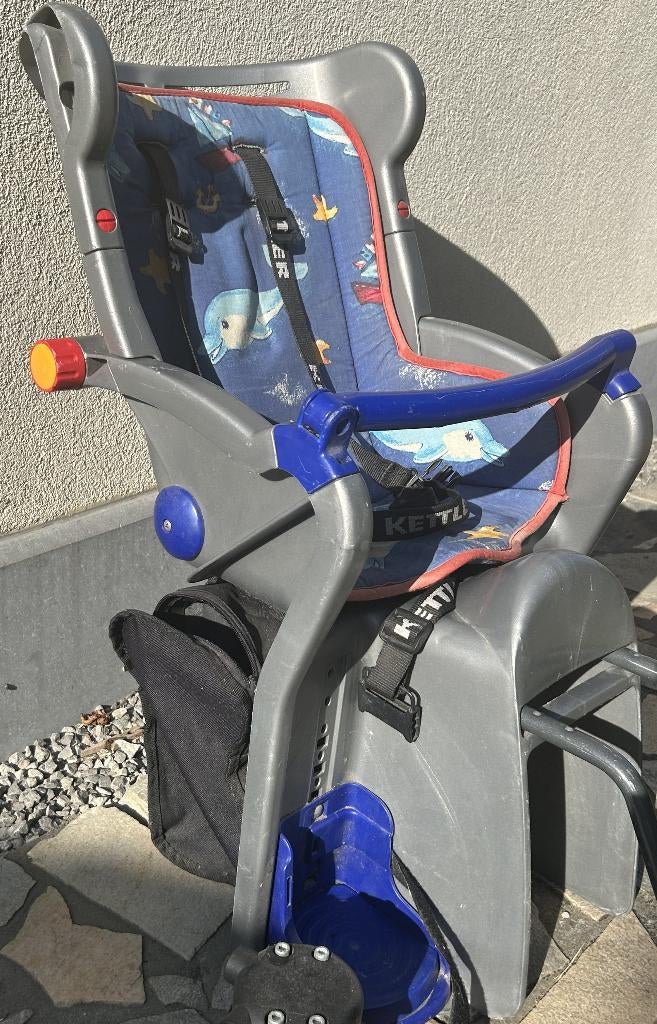 Siège vélo pour enfants - Kettler - lire svp, Vélos & Vélomoteurs, Enlèvement, Utilisé, Siège arrière, Kettler