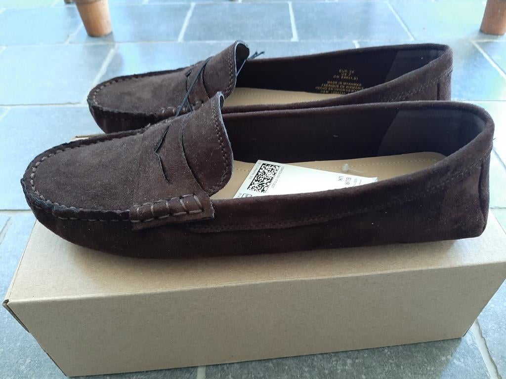 Mocassins marron foncé H&M taille 38 - NOUVEAU, Neuf, H&M, Enlèvement ou Envoi, Brun