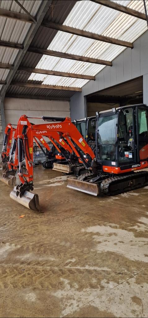 Excavatrice Kubota kx027-4 année 2021, Enlèvement ou Envoi, Excavatrice