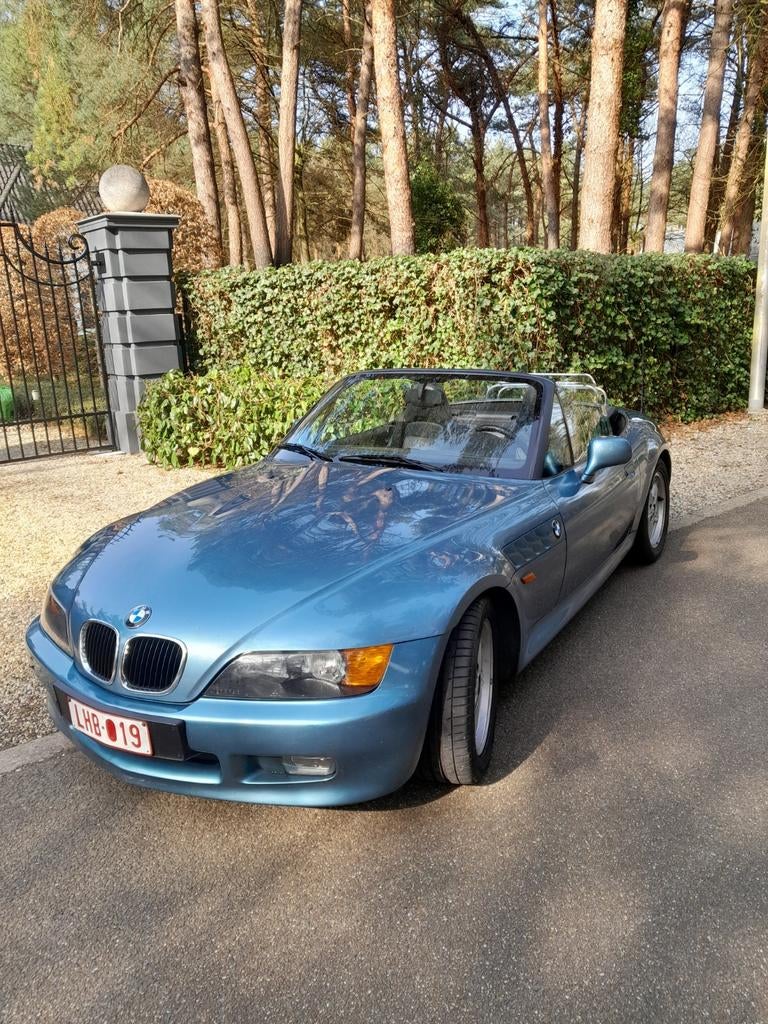 Te Koop BMW Z3 1.9 Incl. HARDTOP dealeronderhouden 1 eigen., Auto's, BMW, Achterwielaandrijving, Zwart, 4 cilinders, Cabriolet