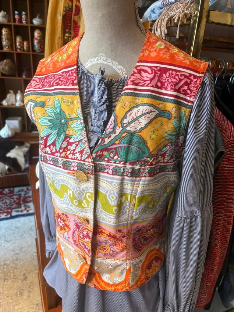 MOSCHINO vintage gilet (S/36), Kleding | Dames, Ophalen of Verzenden