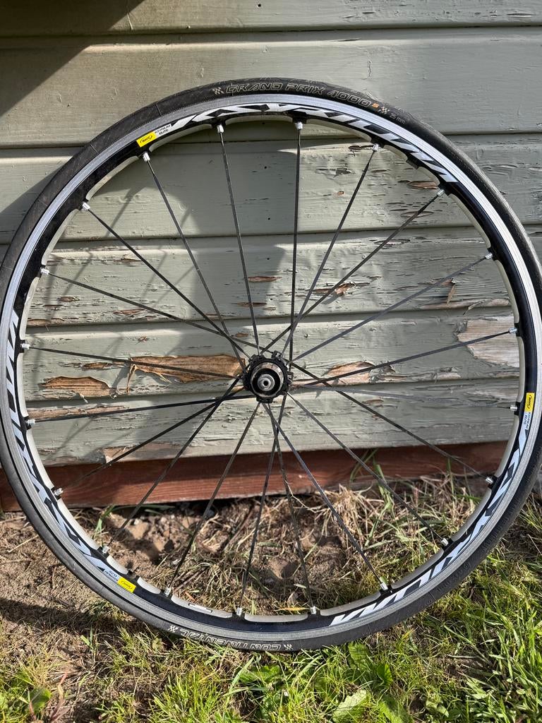 Mavic Ksyrium wielen, Fietsen en Brommers, Fietsonderdelen, Ophalen, Gebruikt, Racefiets, Wiel