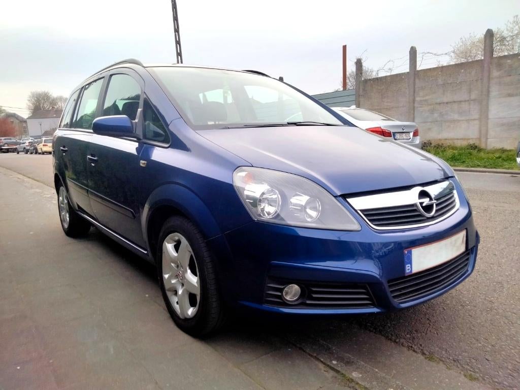 OPEL ZAFIRA 1.9 CDTI+7 PLACES+CARNET COMPLET+AIRCO+ATT.REM., Auto's, Elektrische ramen, 7 zetels, Particulier, 74 kW