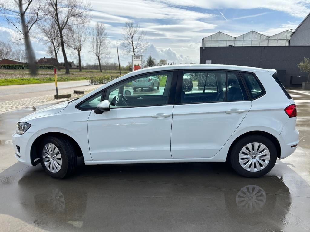 VOLKSWAGEN SPORTSVAN 1.2 BENZINE/EURO 6b/1STE EIGENAAR, Testrit aan huis, 4 cilinders, Wit, Golf Sportsvan