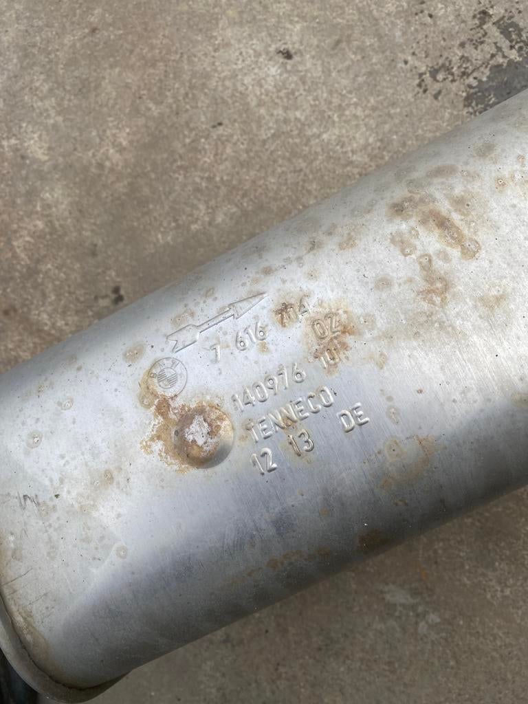 BMW F20 F21 N13B16A 7616704 Stille uitlaten, Auto-onderdelen, Uitlaatsystemen, Ophalen, Gebruikt, BMW