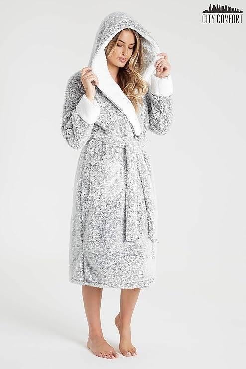 Peignoir pour femme | Peignoir polaire | LIVRAISON GRATUITE, Neuf, -, CITYCOMFORT, -
