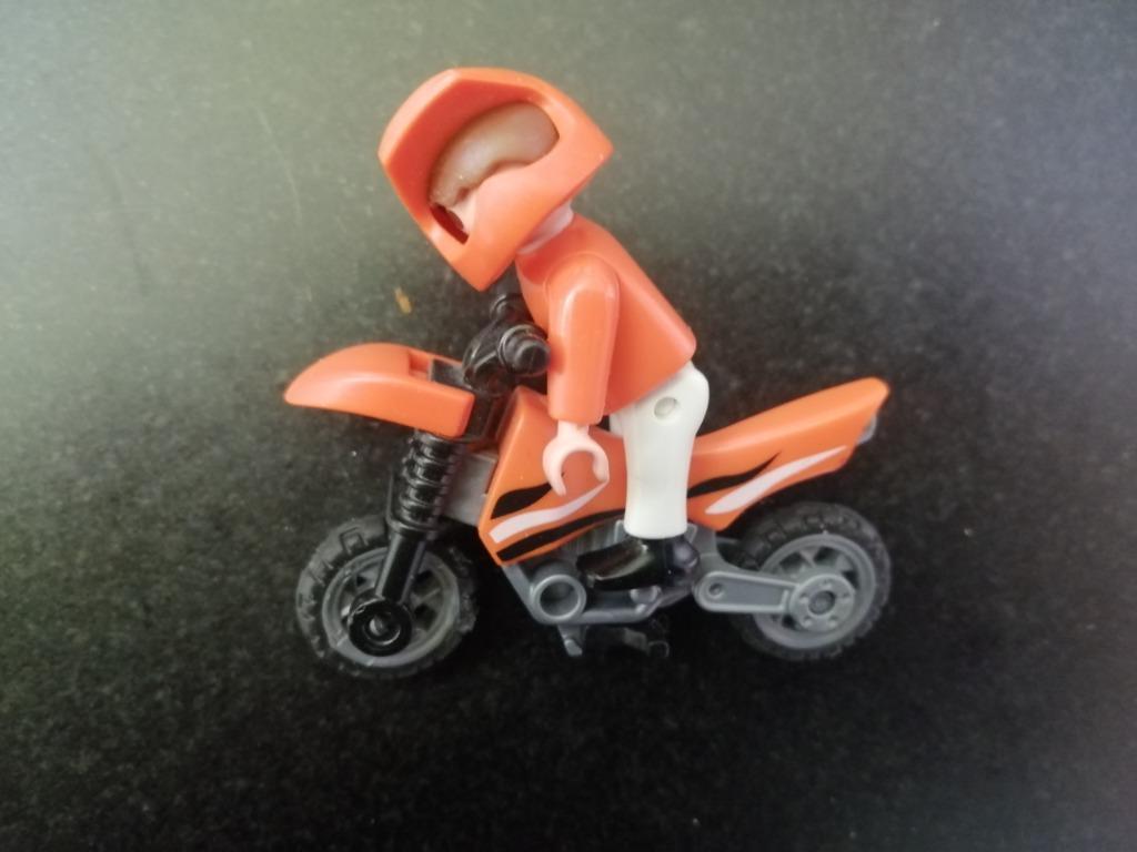 Playmobil moto cross, Enfants & Bébés, Enlèvement ou Envoi, Utilisé