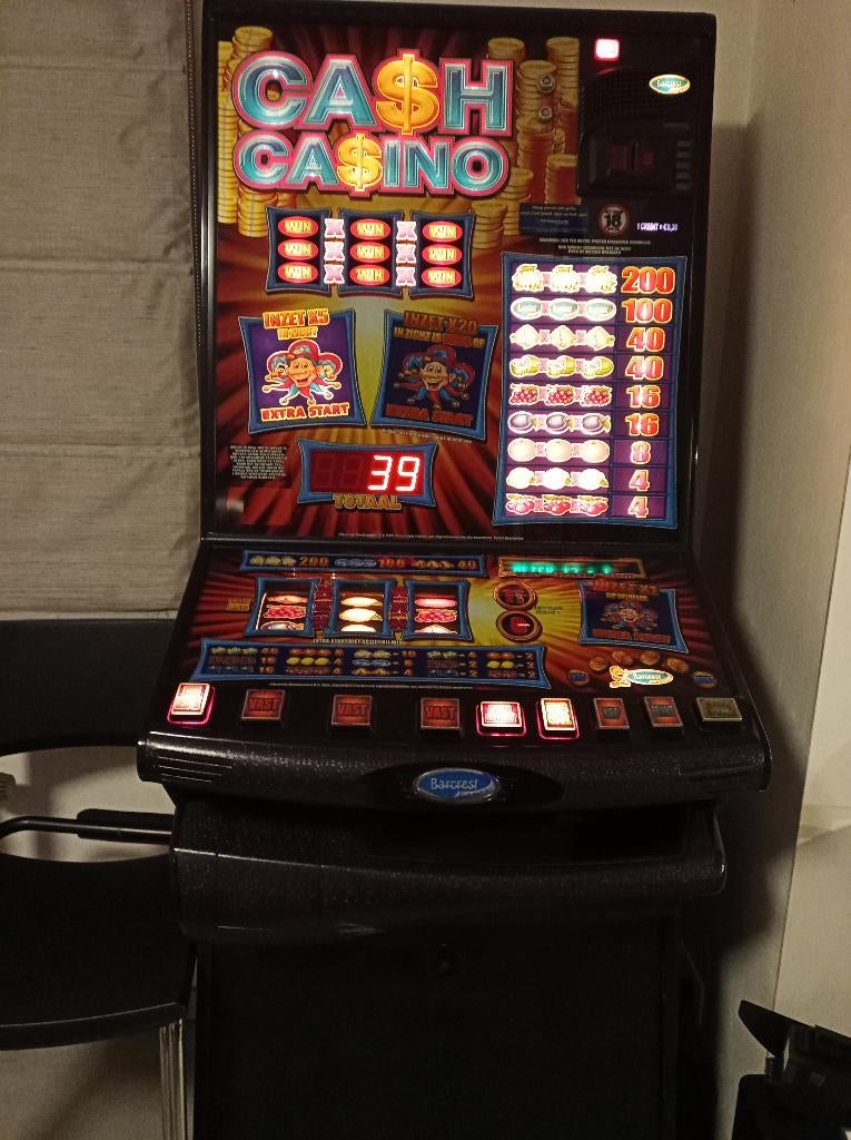 Bingo en gokkast, Autres monnaies, Enlèvement, Utilisé