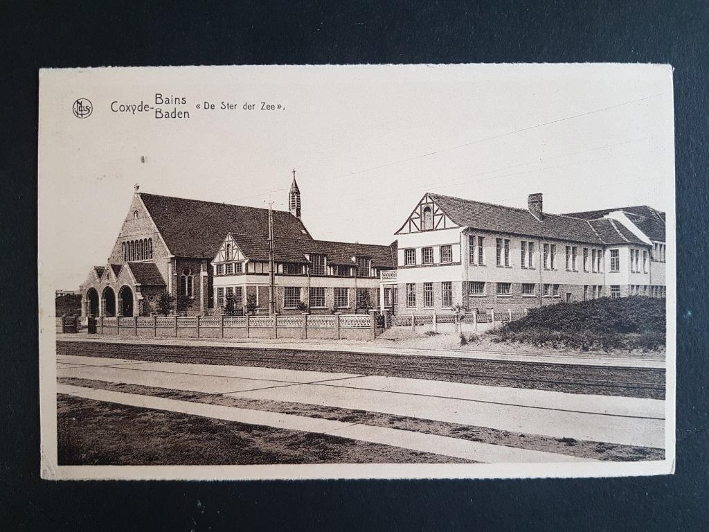 Postkaart Koksijde Coxyde De Ster der Zee, Verzamelen, Postkaarten | België, Gelopen, West-Vlaanderen, 1940 tot 1960, Ophalen of Verzenden