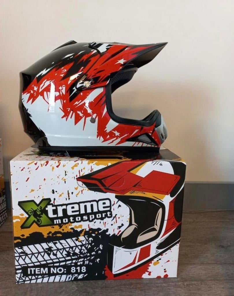 Nouveaux casques et casques pour les quads et les motos tout, Vélos & Vélomoteurs, Enlèvement ou Envoi, Neuf