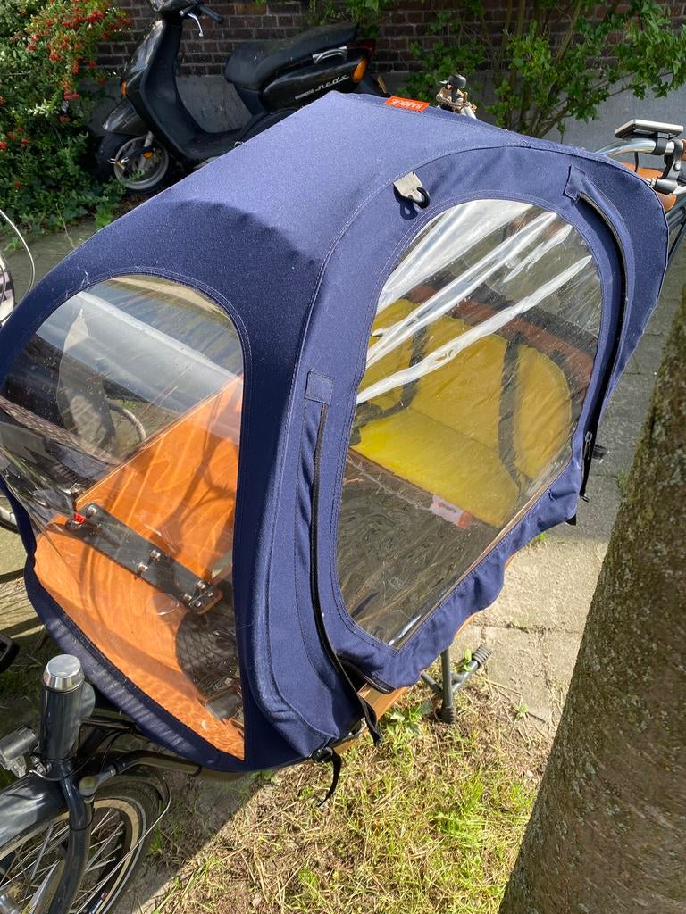 tente de pluie Babboe City (-e) ‍️, Vélos & Vélomoteurs, Vélos | Vélos avec bac, Comme neuf, Enlèvement ou Envoi