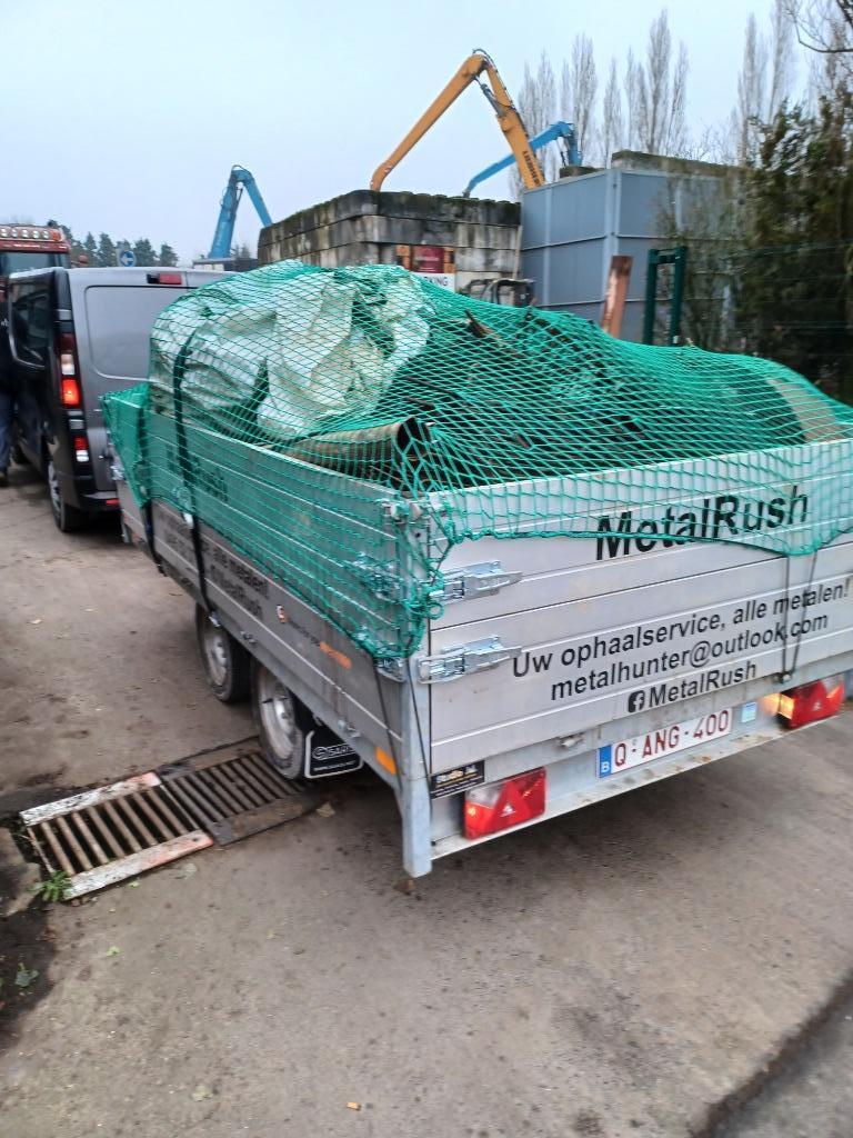 oude metalen brengen geld op, Ophalen, Aluminium