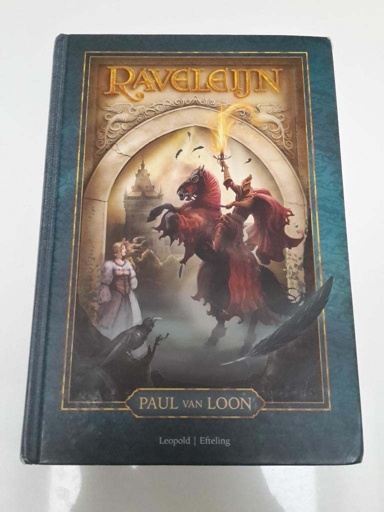 Hardcover boek “Raveleijn - Efteling”, P. van Loon, prima st, Enlèvement ou Envoi, Comme neuf, Autres types
