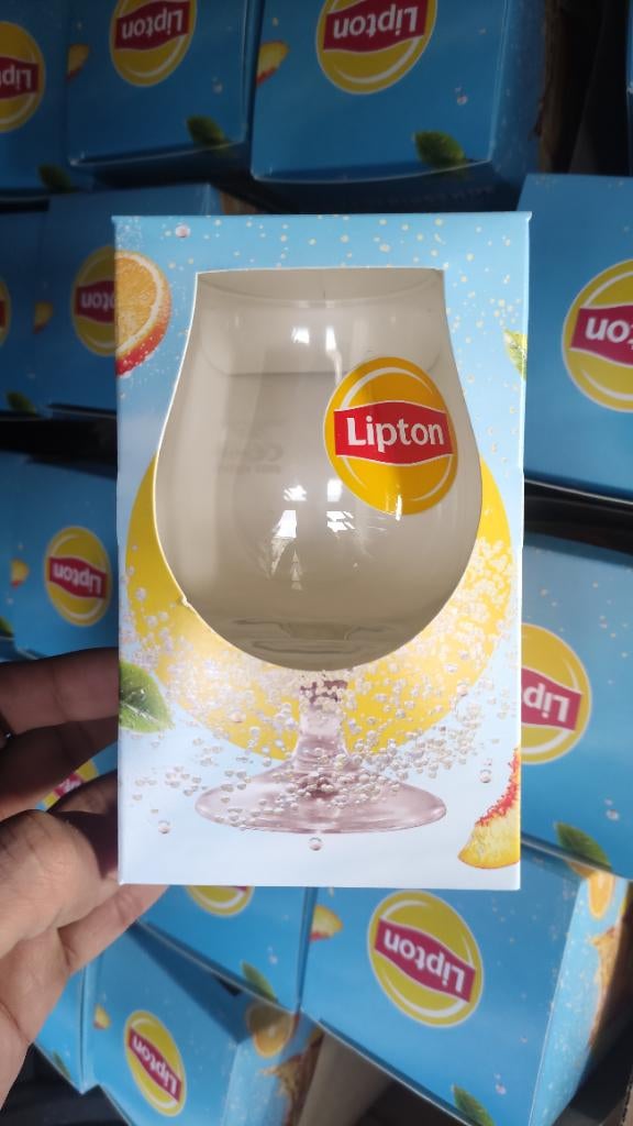 Verre Lipton ice tea 25cl, Collections, Enlèvement, Neuf