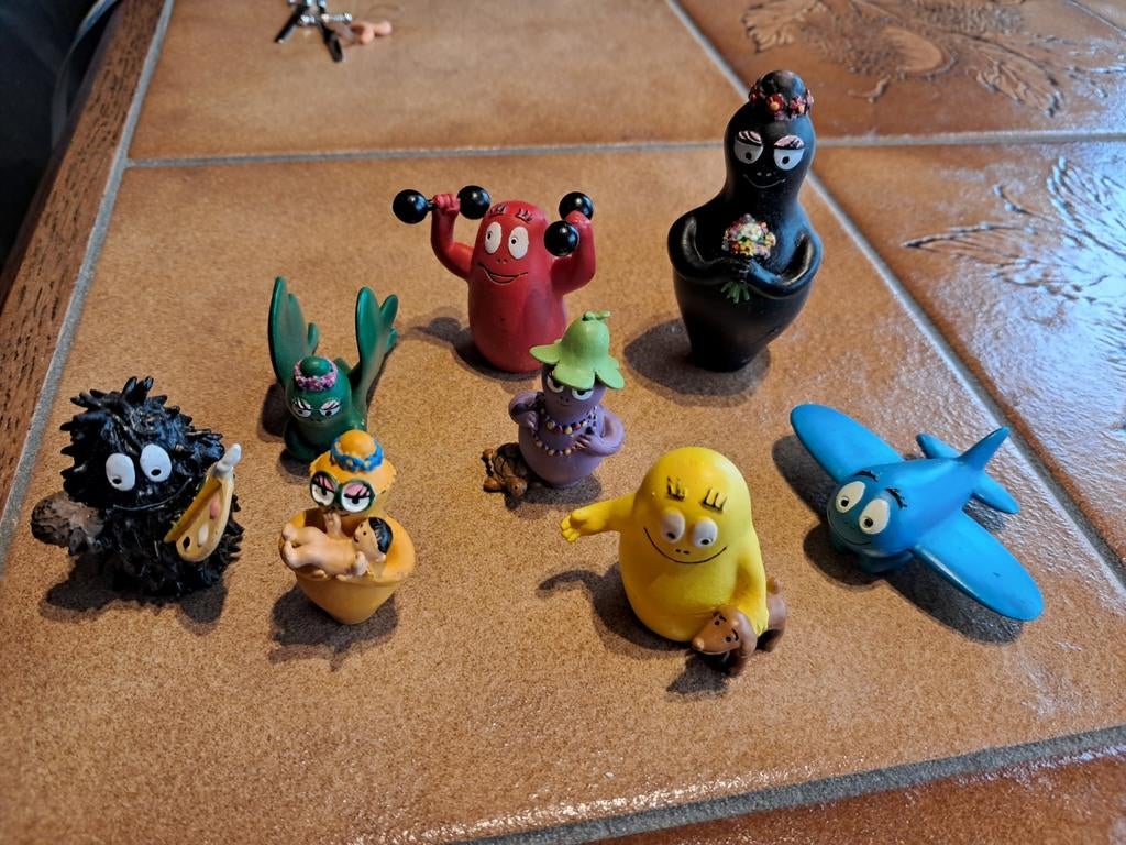 Tubo Famille Barbapapa Plastoy, Collections, Jouets, Comme neuf, Enlèvement ou Envoi