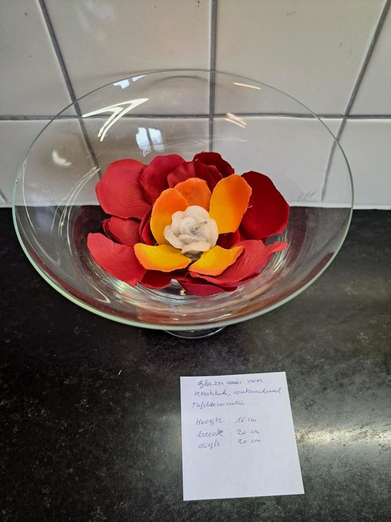 Stolp van glas waar je veel mee kan doen!!, Enlèvement ou Envoi, Comme neuf