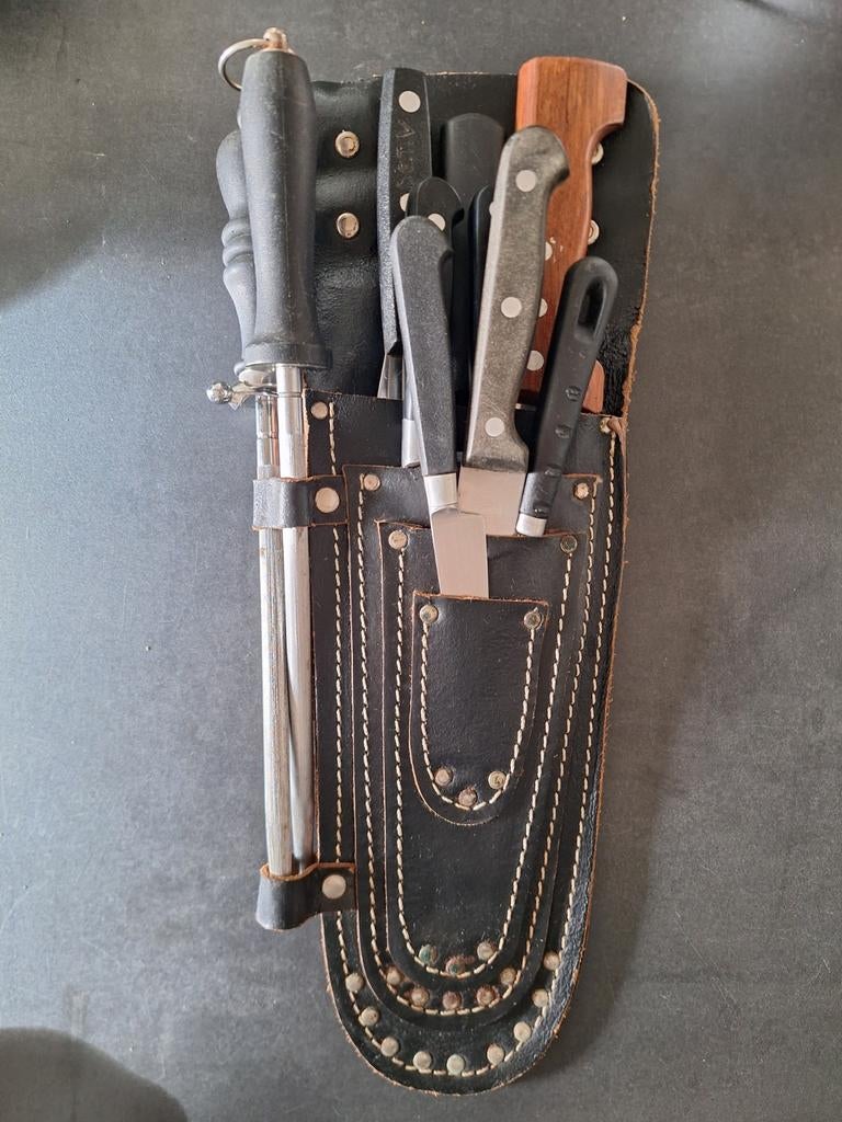 Keukenschede en messen, zeer goed materiaal, Ophalen of Verzenden