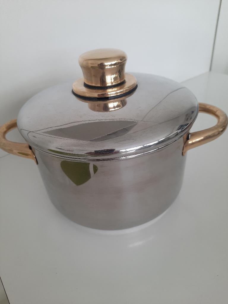 Casserole Nameta Exclusiv en acier inoxydable 18/10, Inox, Enlèvement, Utilisé, Plaque céramique