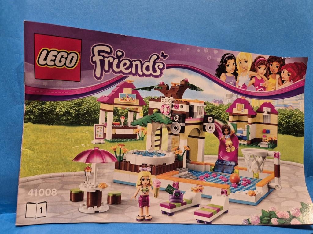 Lego Friends 41008 zwembad, Ophalen, Lego