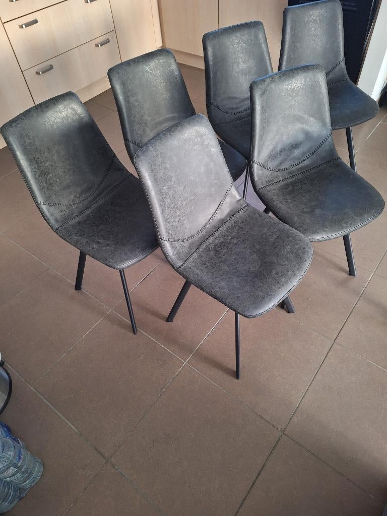 6 chaises, Maison & Meubles, Enlèvement, Comme neuf
