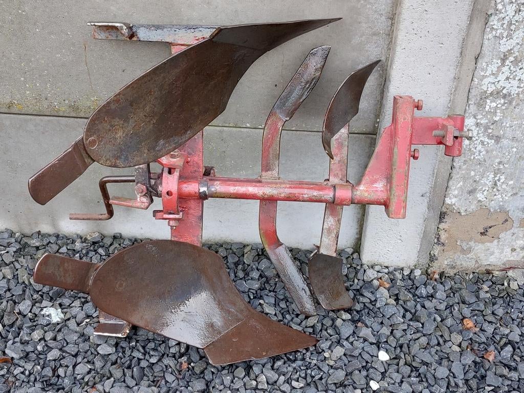 Omkeerbare ploeg voor rototiller, Ophalen