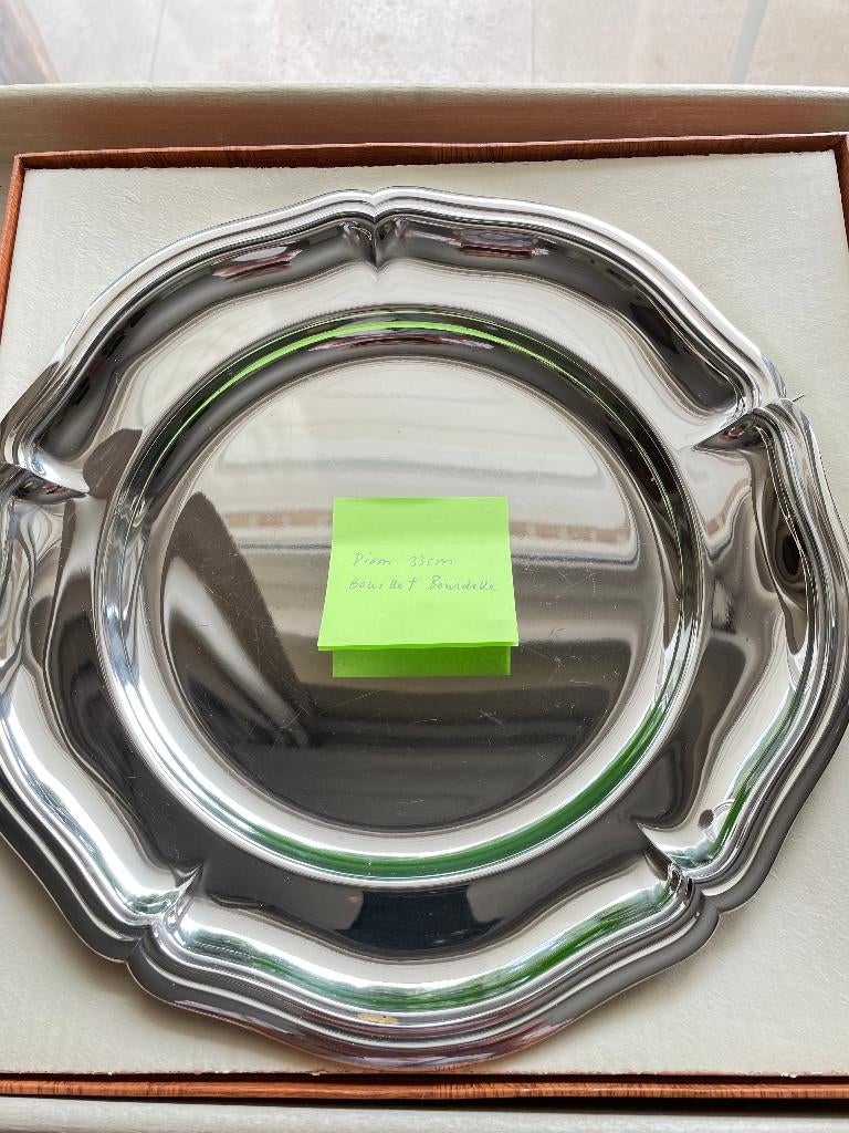 Plat en Rhodargo Uginium BOUILLET BOURDELLE, Enlèvement ou Envoi