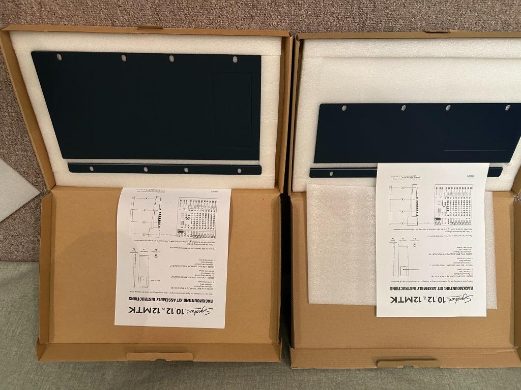 SOUNDCRAFT SIGNATURE 10 INBOUWKIT 19 INCH, Muziek en Instrumenten, Mengpanelen, Ophalen of Verzenden, Nieuw