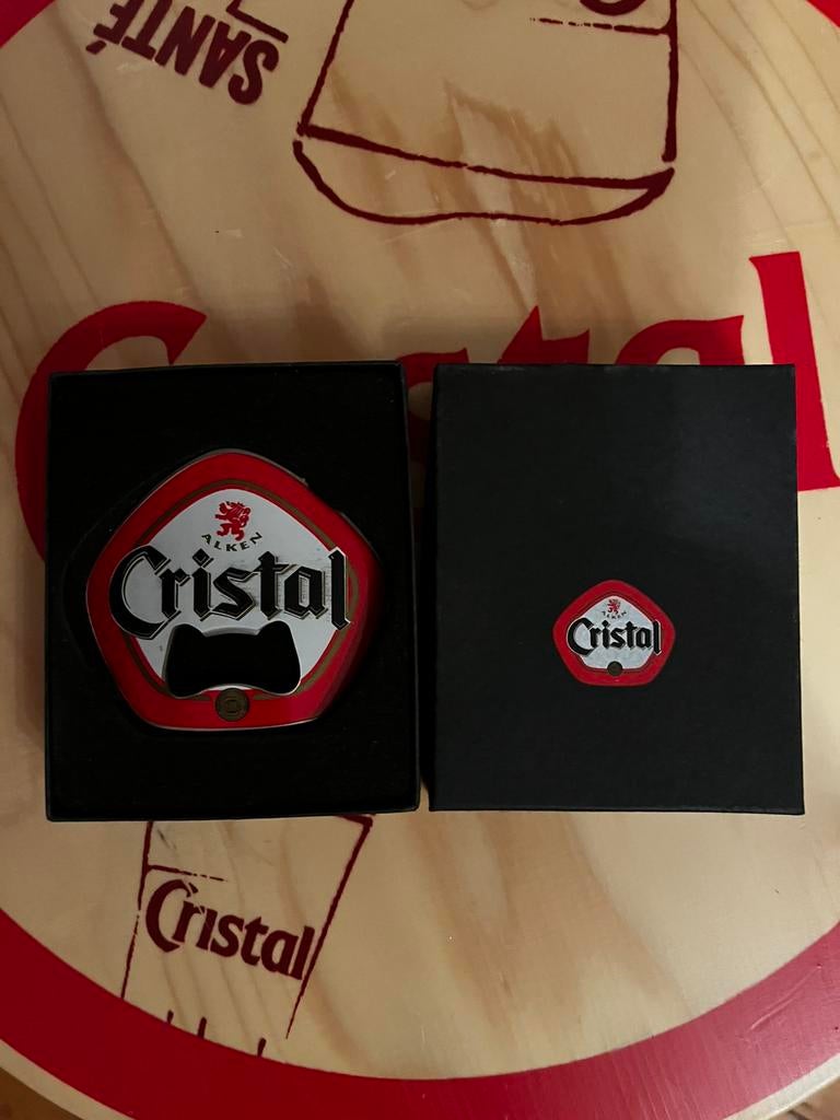 Flessen opener Cristal Alken, Ophalen of Verzenden, Zo goed als nieuw