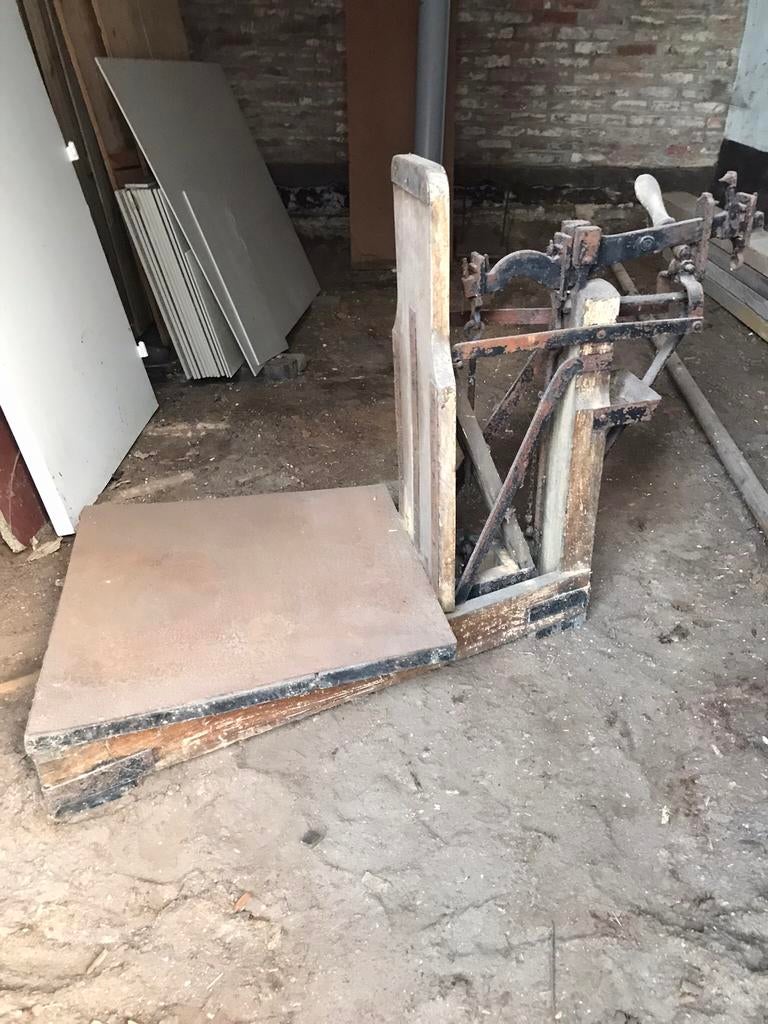 Bascule, Antiek en Kunst, Antiek | Gereedschap en Instrumenten, Ophalen of Verzenden