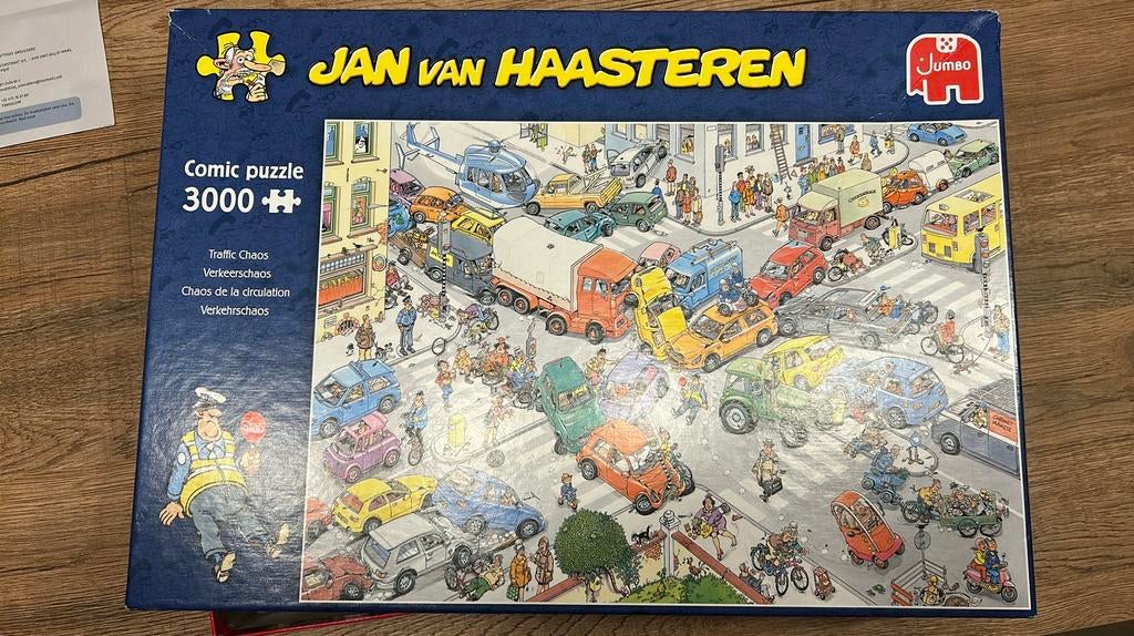 Puzzel Jan van Haasteren 3000, Hobby en Vrije tijd, Ophalen, Zo goed als nieuw