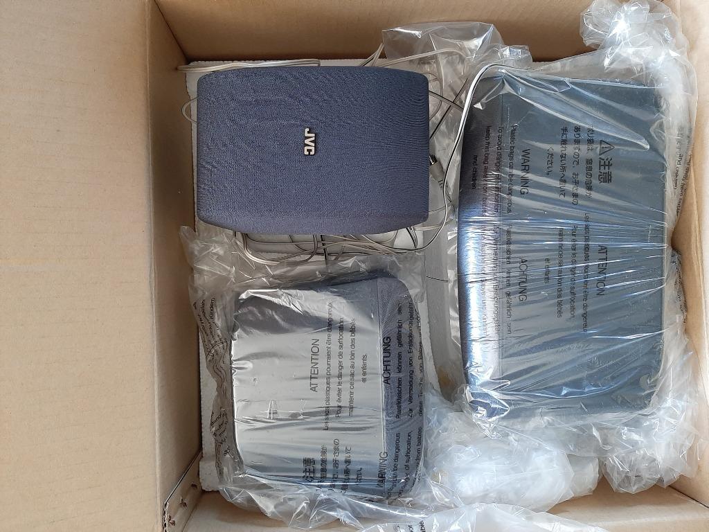 JVC 3 nieuwe luidsprekers, Audio, Tv en Foto, Luidsprekerboxen, Ophalen of Verzenden, Nieuw, JVC