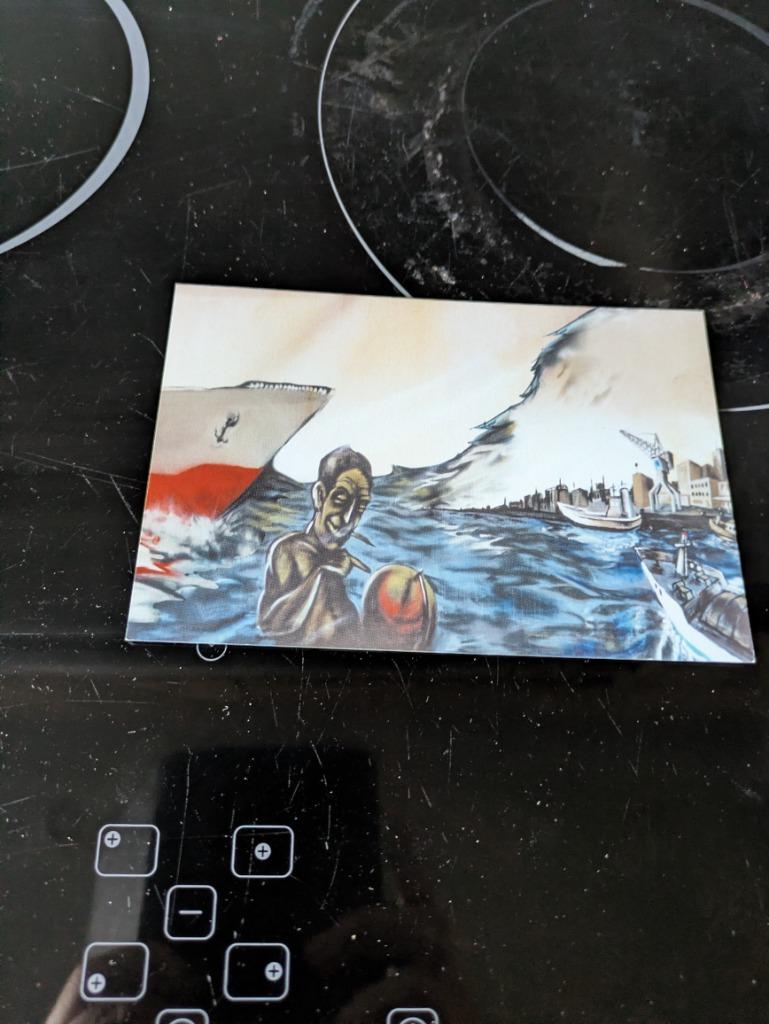 Kaart hogere zeevaartschool, Enlèvement ou Envoi, Non affranchie