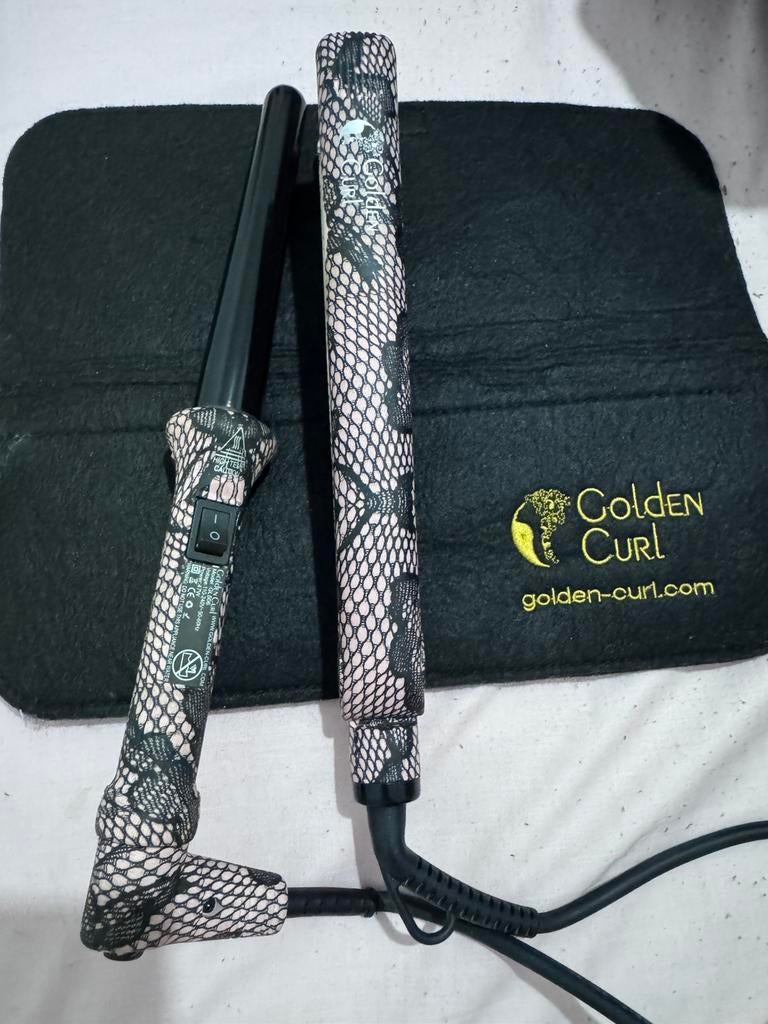 Golden Curl stijltang en krultang, Ophalen of Verzenden, Zo goed als nieuw