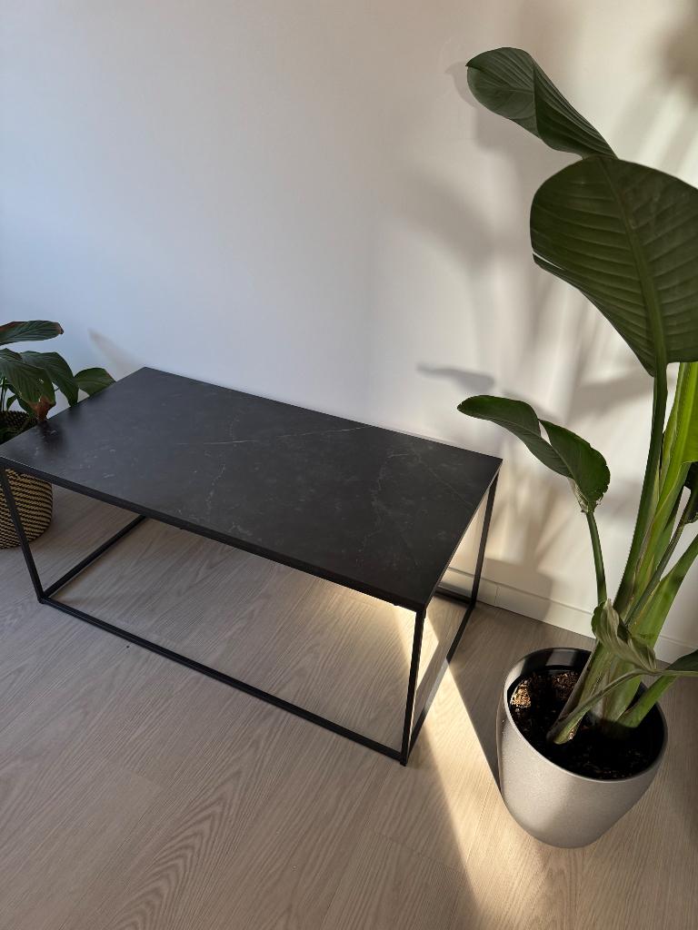 Salontafel jysk, Huis en Inrichting, Tafels | Salontafels, Ophalen, 100 tot 150 cm, 50 tot 100 cm, Zo goed als nieuw