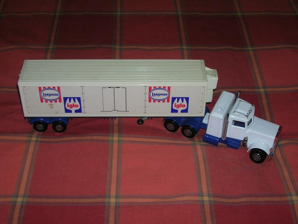 Matchbox Truck met trailer, Enlèvement ou Envoi, Comme neuf, Bus ou Camion